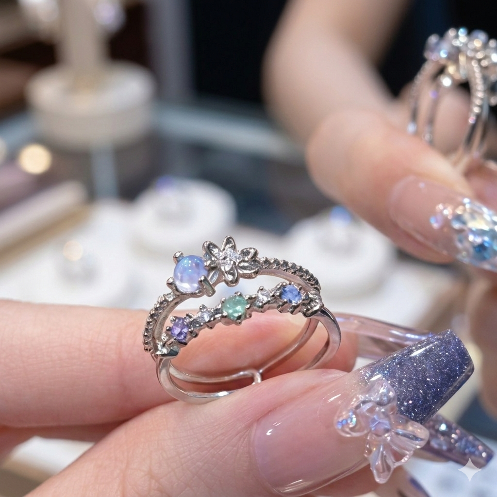 Zarévia 3'lü Victoria Mavisi - Ayarlanabilir Ölçü”