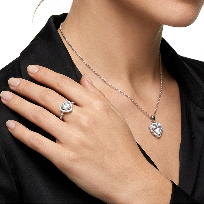 Zarévia Tek Kalp Seti - Ayarlanabilir Ölçü”